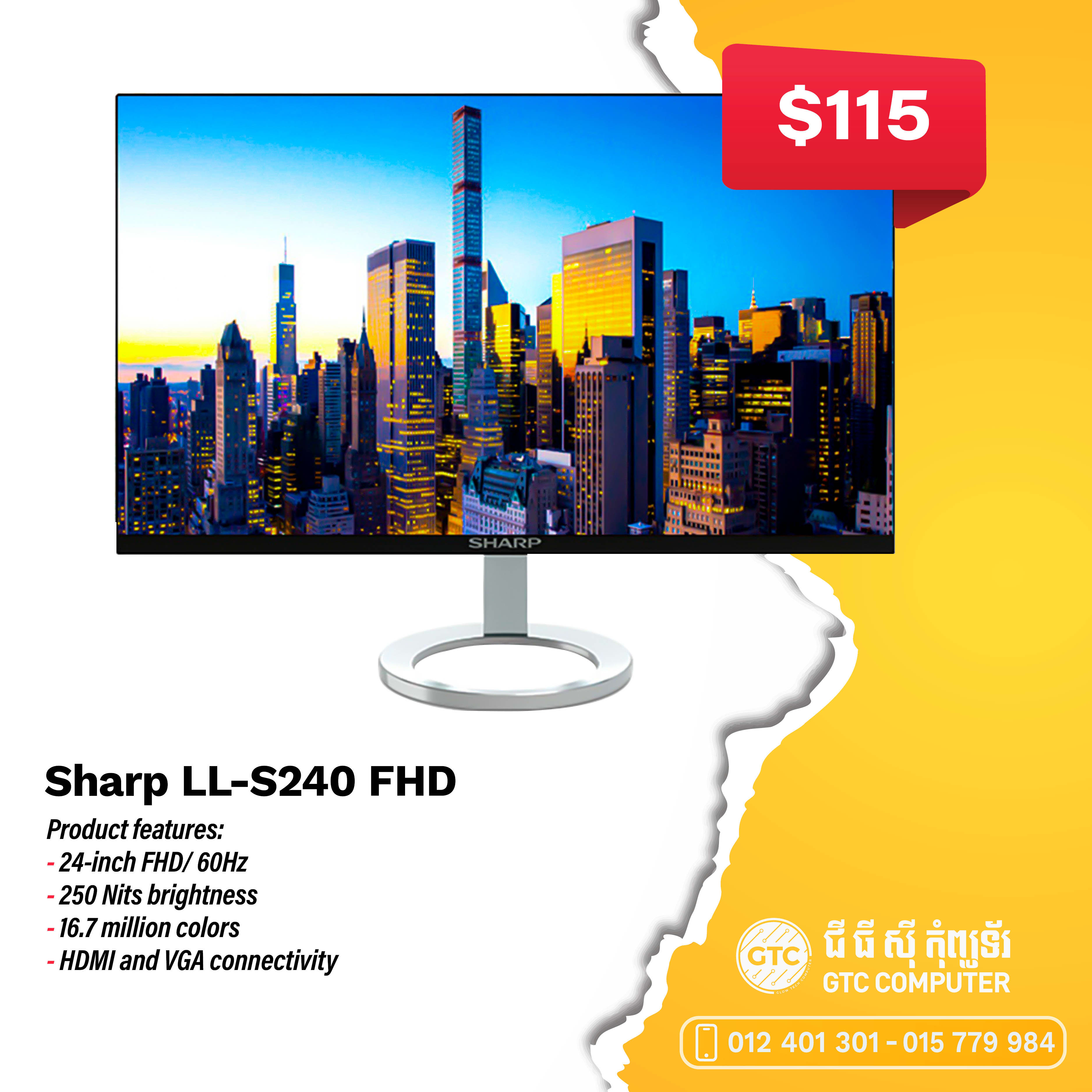 Sharp LL-S240 24-inch FHD