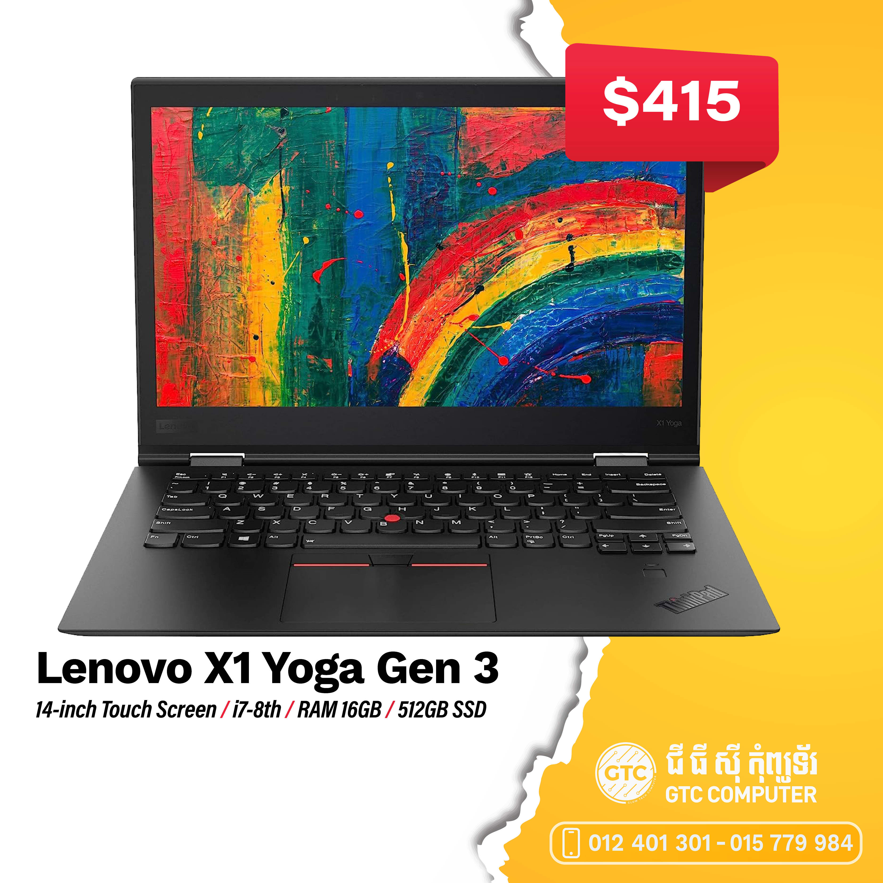 Lenovo X1 Yoga Gen 3