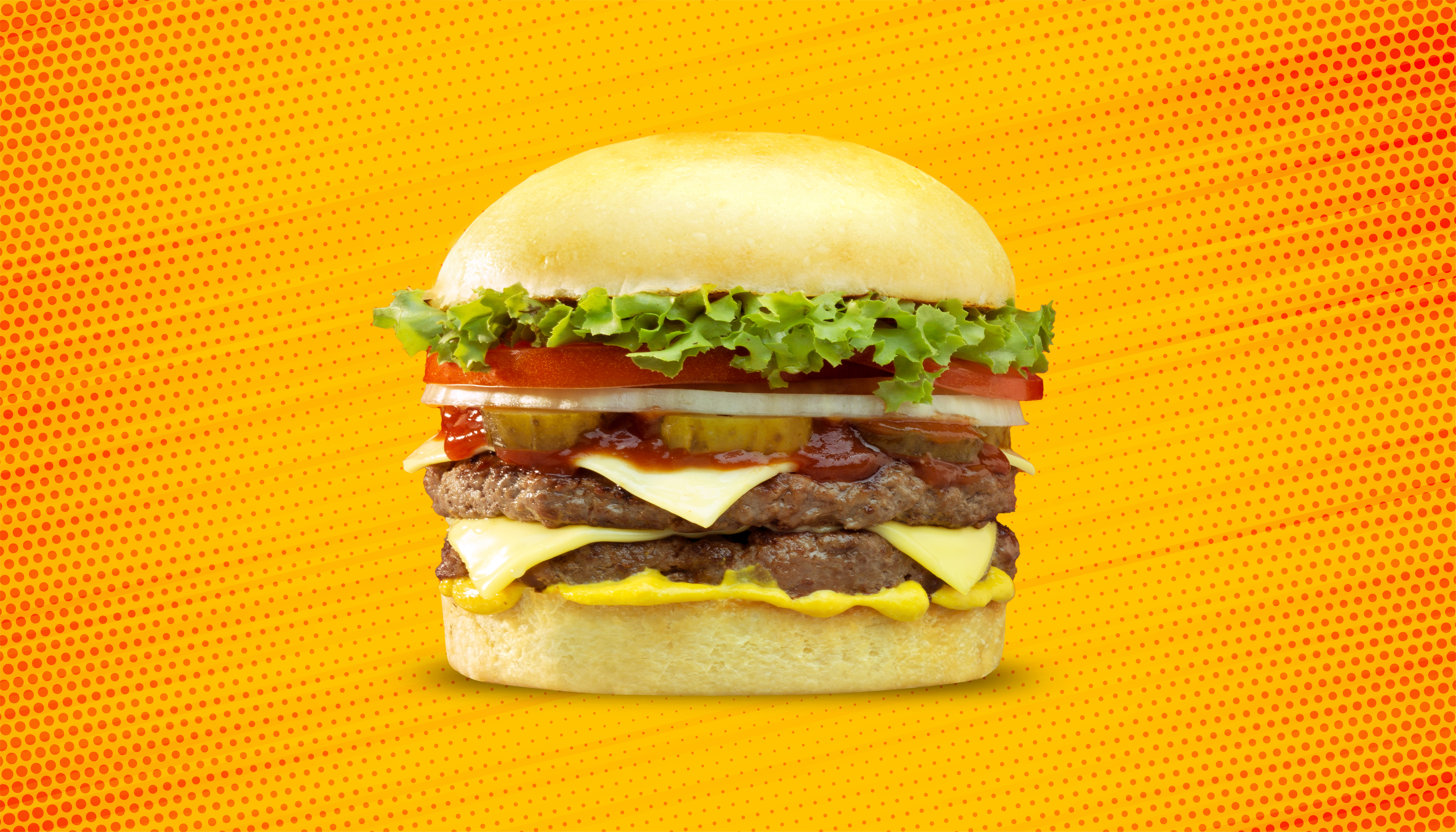  Mr.  Double beef burger 